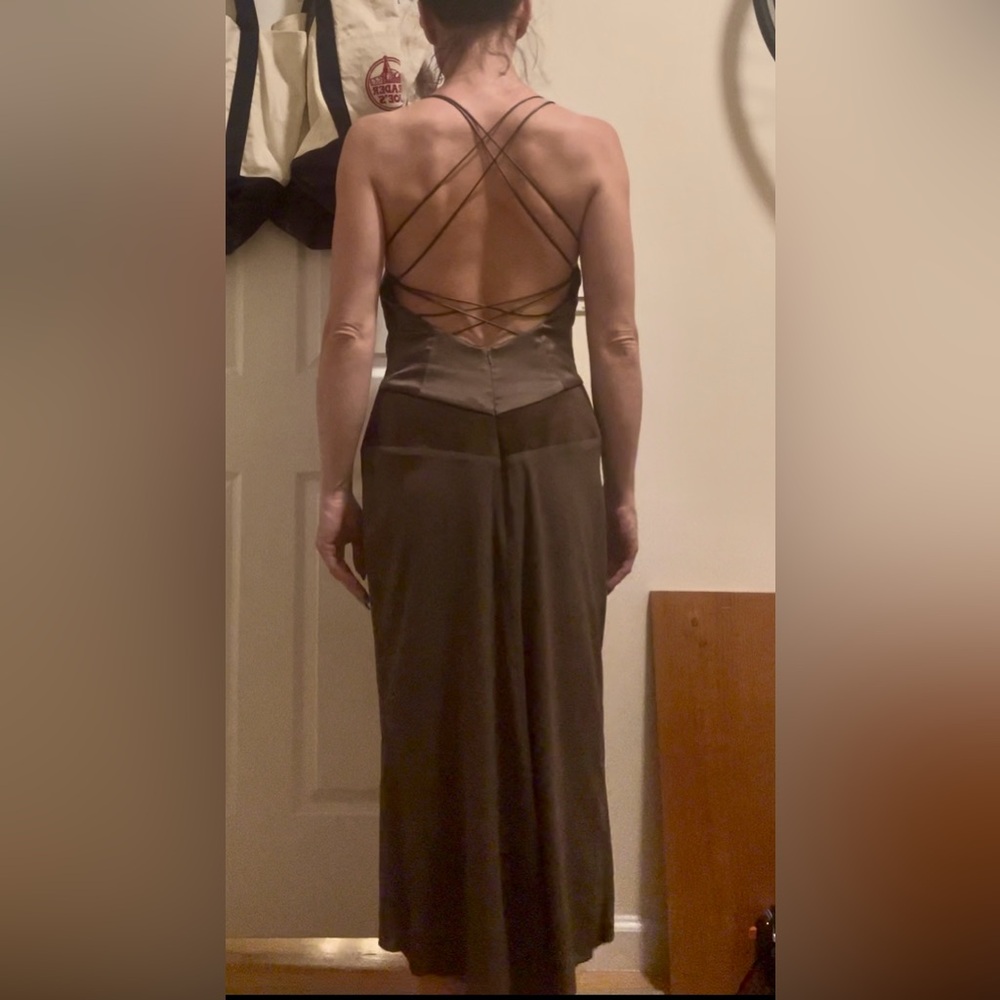 Nicole Miller Brown Midi Dress - Picture 11 of 11